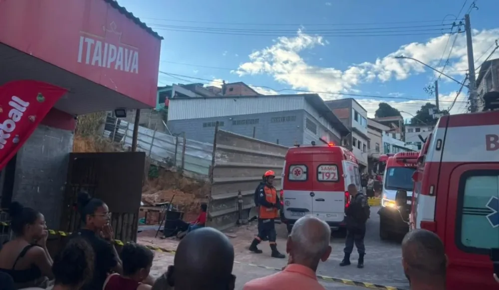 Empresário e três trabalhadores morrem soterrados após desabamento de obra embargada